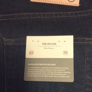 AG Slim “The Dylan” Skinny denim jeans size 30 NWT